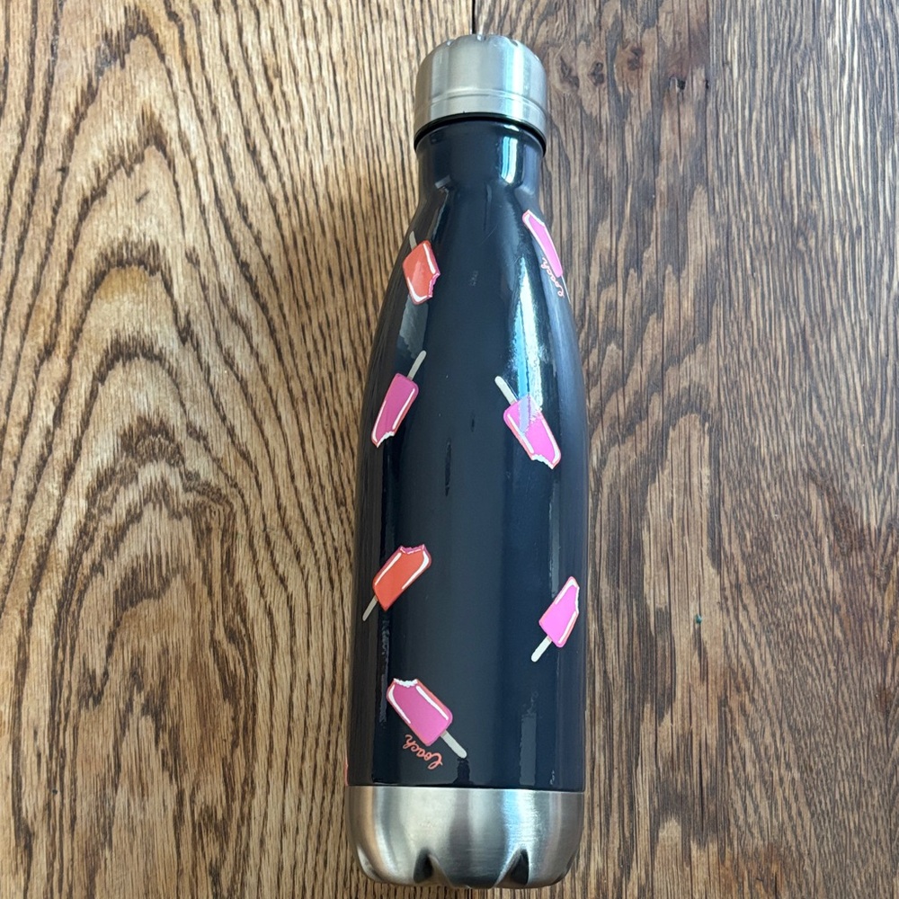 Coach Double Wall Stainless Steel Water Bottle with Popsicle Design